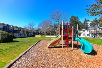 Play area in playground